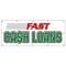 Signmission FAST CASH LOANS BANNER SIGN pawn shop signs loan signs payday check B-120 Fast Cash Loans - alternate 1